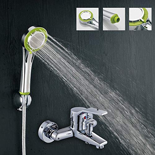 Wangkangyi Grifo Monomando para bañera y Ducha, Ducha y Grifo multifunción de Ahorro de Agua.