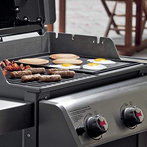 Weber 7598 - Plancha De Hierro Colado Para Spirit De 3 Quemadores.