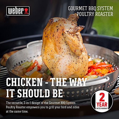 Weber 8838 - Soporte De Cocción Para Pollo Gourmet