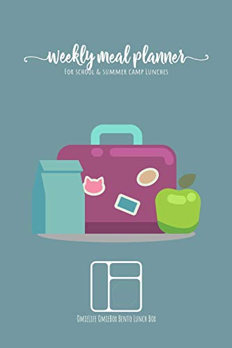 Weekly meal planner for school and summer camp lunches | OmieLife OmieBox Bento Lunch Box: DOWNLOADABLE FREE BONUS  Lunch cute Notes PDF + Grocery ... meal planner for BENTO BOX COLLECTION)