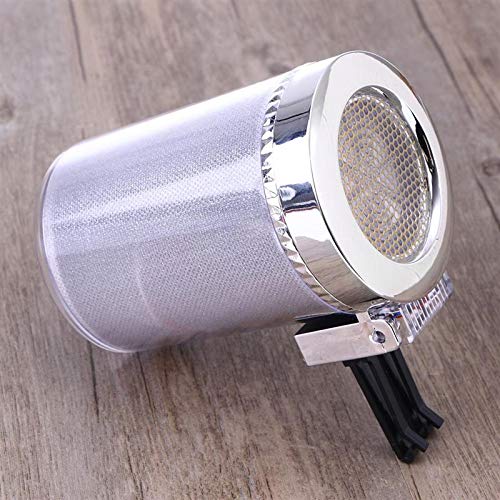 WHLSHR Cenicero Cenicero de Coche Glow Air Outlet con luz LED Cigarrillo Bandeja de Ceniza Contenedor Cilindro de Ceniza de Humo Portavasos de Humo Copa de Almacenamiento, A