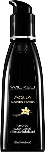 Wicked Sensual Care - Botellas de vainilla de 120 ml, transparentes, multipacks