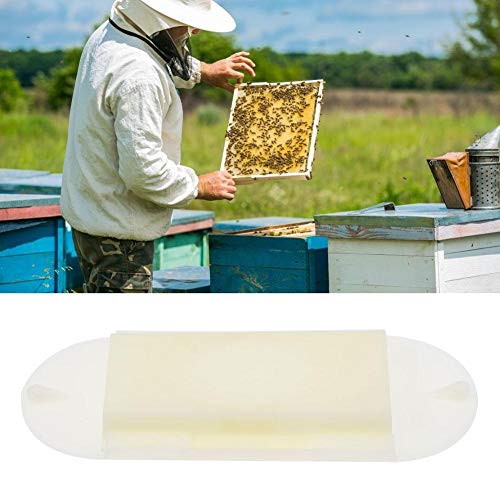 Wifehelper 4 Piezas Equipo de Escape de Abejas Apicultores de Plástico Porter Bee Escapes Colmena Blanca Nido Puerta Apicultores Apicultura Herramientas Accesorios