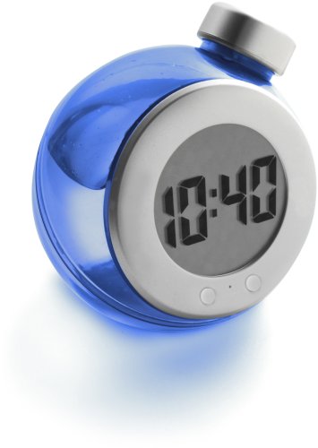 Wiki Eco - Reloj con Forma de Botella, Funciona con Agua, Color Gris