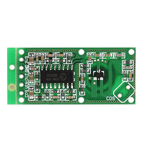 WINGONEER Sensor de radar de microondas 5PCS RCWL-0516 Detector de placa de inducción humano de módulo de interruptor