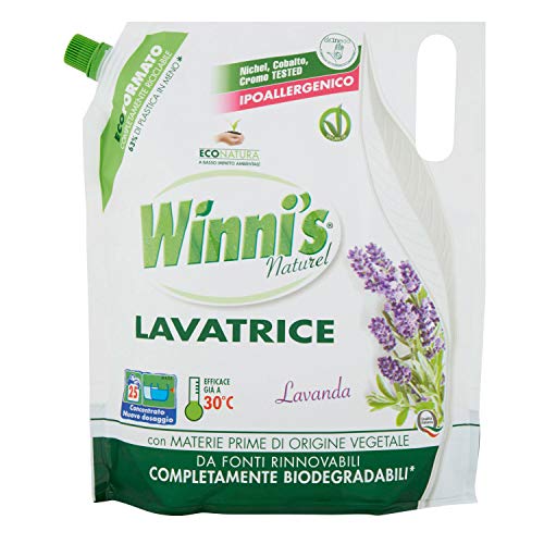 WINNI'S Naturel - Lavadora hipoalergénica de 25 lavados, color lavanda