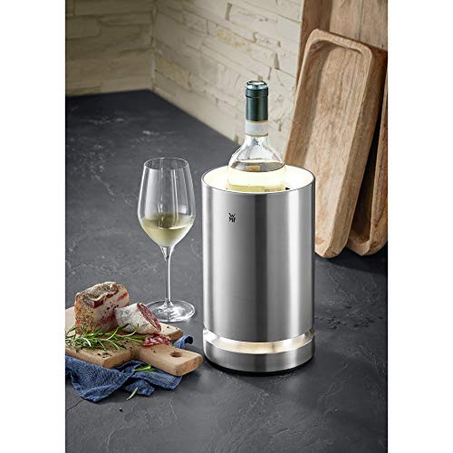 WMF Ambient - Enfriador de vino adecuado para botellas de vino o champán con un diámetro de hasta 92 mm