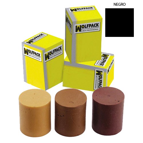 WOLFPACK LINEA PROFESIONAL 14070130 Cera Repara Madera 70 gr. Negro