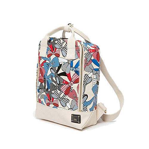 Women's backpack Mochila de Viaje Japonesa de Gran Capacidad con Estampado Moderno de Primavera y Verano