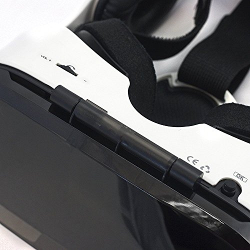 Woxter Neo VR5 - Gafas de Realidad Virtual 3D para Smartphone con Auriculares incorporados, Color Blanco