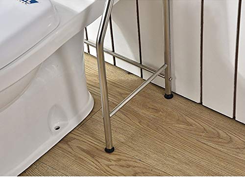 WZC Estante de almacenamiento de baño multifuncional con soporte de papel, adecuado para sobre estantes de lavadora de inodoro/Capas Dobles