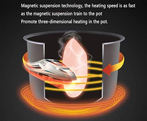 WZLJW Cocina eléctrica vitrocerámica, Horno multifunción electromagnética, Cocina integrada cóncava, vitrocerámica eléctrica Inteligente, electromagnética Estufa de Onda de luz, 3000W ggsm