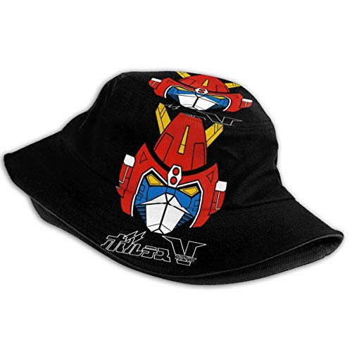 XCNGG Voltes V Sombrero de Pescador Unisex Sombrero de Pescador Sombreros de Pescador Gorra Plegable de Verano para Exteriores Sombrero de Viaje para la Playa