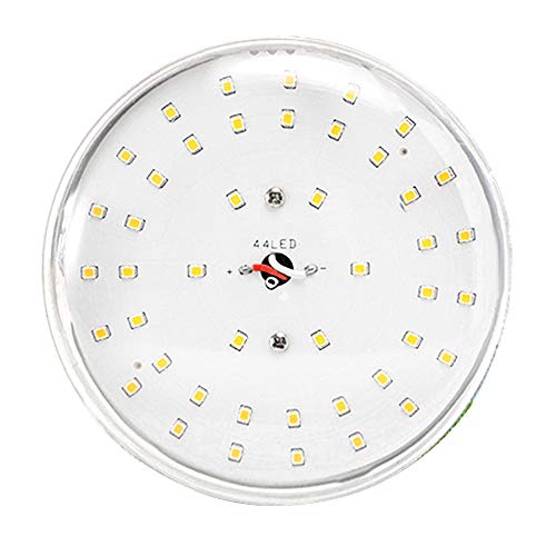 XGzhsa Bombilla Led Grow, Lampara de Cultivo, Lámpara LED Planta Bombilla Espectro Completo para Plantas de Interior Flor de Cultivo hidropónico Crecimiento de Plantas de Invernadero (E27, 18W)