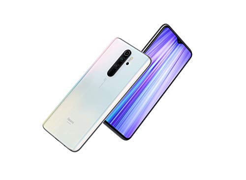 Xiaomi Redmi Note 8 Pro - Smartphone de 6.53" FHD+ (6 GB RAM, 128 GB ROM, cámara cuádruple de 64 MP, MTK Helio G90T, 4G, bateria de 4500 mAh) Pearl White [Versión Española]