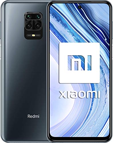 Xiaomi Redmi Note 9 Pro - Smartphone de 6.67" (DotDisplay, 6 GB RAM, 128 GB ROM, 64 MP AI Quad cámara, batería de 502 0mAh) Glacier White [Versión global]