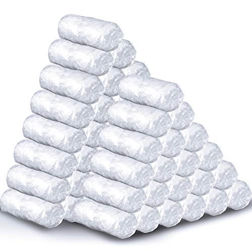 XSBBY 400 Piezas (200 Pares) Cubierta De Zapatos Desechable Protector De Calzado Casero Cubiertas De Botas Antideslizantes Impermeables Cubierta De Zapatos Blanca