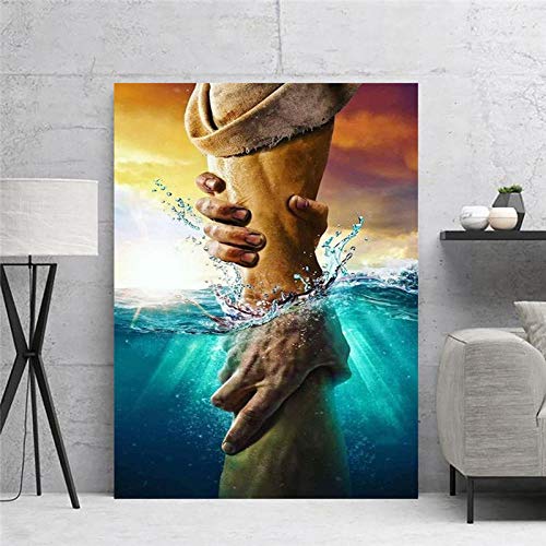 XuFan Póster de Arte de Pared Impresiones en Lienzo asociación y Ganar Ganar Lienzo Pintura póster imágenes Decorativas para Carteles de Pared Pinturas 60x80cm Sin Marco