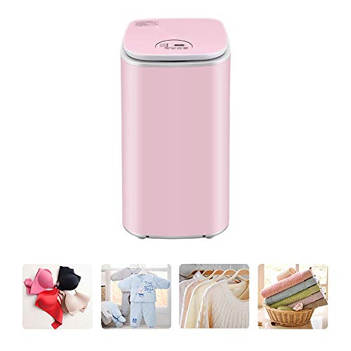 YANG Secador Eléctrico 820 W Secador de Esterilización Silencioso de Secado Rápido de Gran Capacidad Triple Desinfección Mini Secador Cilíndrico Toque Inteligente,Pink