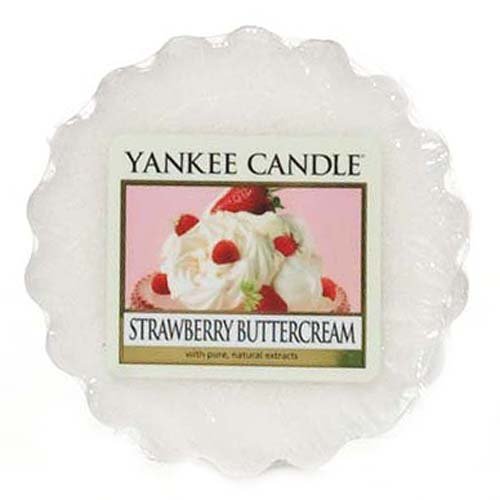 Yankee Candle 1173533E, Candela tarta con crema de mantequilla y fresa