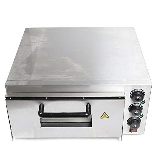 YIYIBY Pizza Oven 1 cámara eléctrica Pizza Pizza Horno de Pizza Horno de Pizza Horno de Pizza para Pan de panadería 2000W