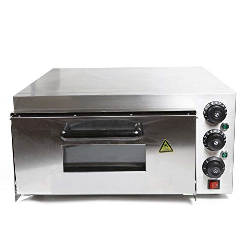 YIYIBY Pizza Oven 1 cámara eléctrica Pizza Pizza Horno de Pizza Horno de Pizza Horno de Pizza para Pan de panadería 2000W