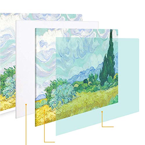 YKJL Cubierta de TV LCD TV-Abdeckung TV Estuche Antipolvo Paisaje Cielo Estrellado Decoración Paño para computadora Fundas para monitores Ölgemälde Muster-27inch Velero