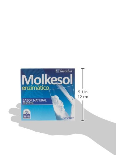 Ynsadiet Molkesol Natural Enzimático con Stevia - 30 Sobres