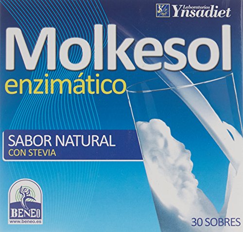 Ynsadiet Molkesol Natural Enzimático con Stevia - 30 Sobres