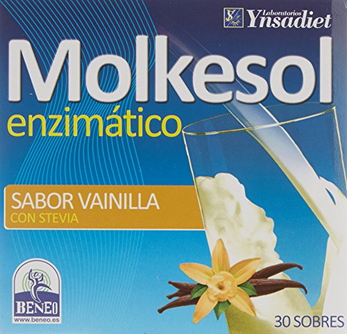 Ynsadiet Molkesol Vainilla Enzimático con Stevia - 30 Sobres