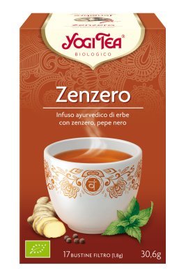 YOGI TEA - Infusión Orgánica de Jengibre y Pimienta Negra - Afrutado, Picante y Estimulante - 17 filtros