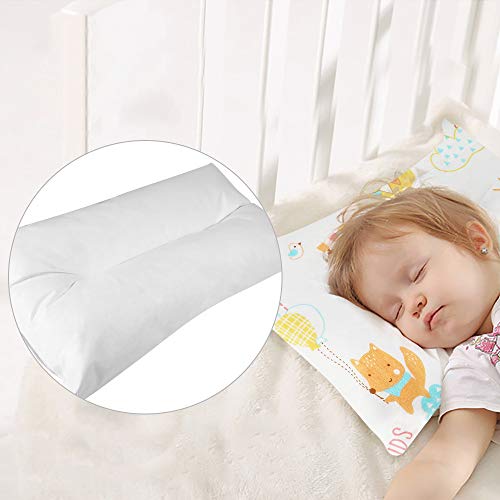 Yoofoss Almohada para niños con funda Almohada para bebés Antiácaros Almohada Suave para Niños, bebés y recién nacidos La Cabeza Apto para 1-6 Años