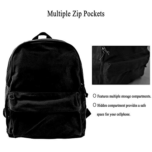 Yuanmeiju Mochila de Lona para portátil Mochila Escolar Impermeable para Hombres y Mujeres Kay Tranada Mochila Ligera antirrobo para Viajes al Aire Libre Mochila para Estudiantes