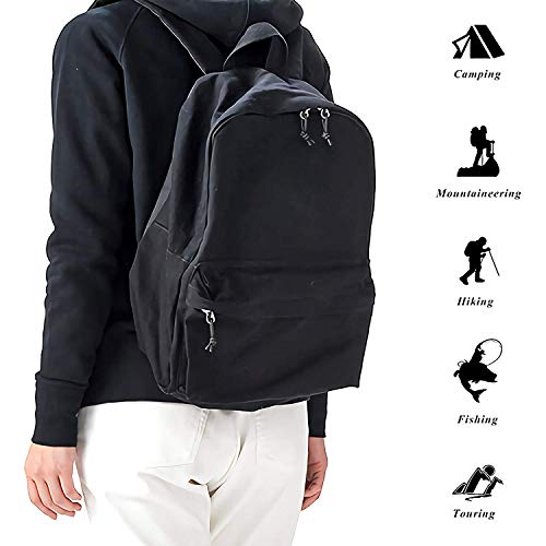 Yuanmeiju Mochila de Lona para portátil Mochila Escolar Impermeable para Hombres y Mujeres Kay Tranada Mochila Ligera antirrobo para Viajes al Aire Libre Mochila para Estudiantes