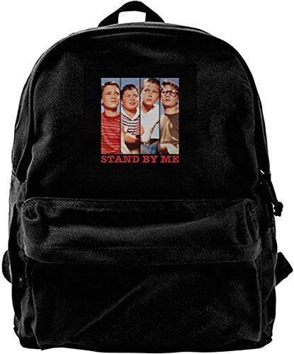 Yuanmeiju Mochila de Lona Stand by Me Mochila de Montaje de Personajes Gimnasio Senderismo Bolsa de Hombro para computadora portátil Mochila para Hombres Mujeres