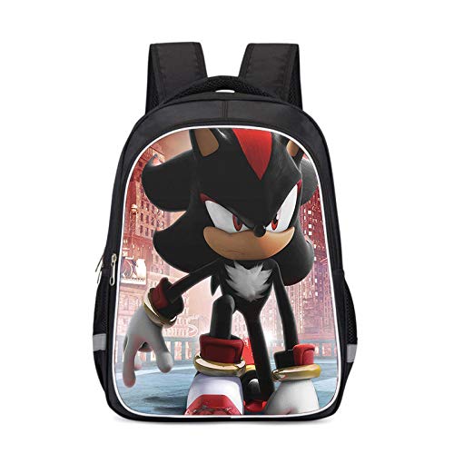 YUNDING Mochila Infantil Sonic Sonic Baby Mochila Mijo Mochila Niños Mochila Escolar para niños