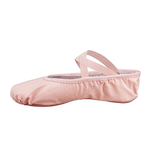 Zapatillas de Ballet Canvas Dance Zapatos Split Único Rosa 32