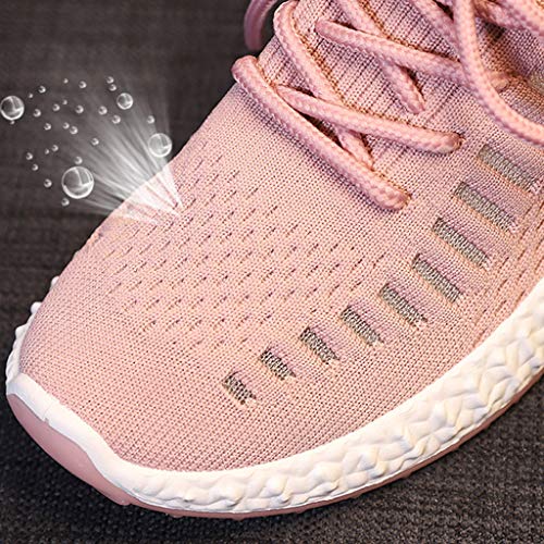 Zapatos Mujer,ZARLLE Zapatillas Running Mujer Zapatillas Deportivas Mujer De Cordones En Gimnasio Aire Libre Y Deporte Transpirables Casual Zapatos Gimnasio Correr Sneakers