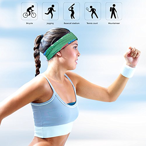 ZeWoo 6PCS Pañuelos Cabeza, Multifunción Bufanda para el Ciclismo Bici Motolista Deporte Aire Libre para hacer yoga, senderismo, montar a caballo, montar en moto, etc, Colod Tone (Set 4)