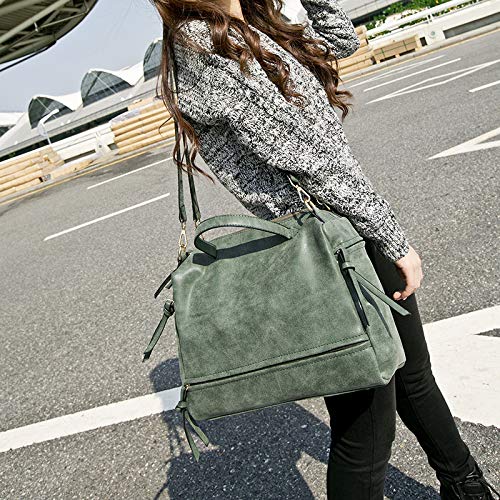 Zgcp Bolso De Mujer Nueva Moda Retro Bolso Grande Bolso De Hombro Bolso 30L