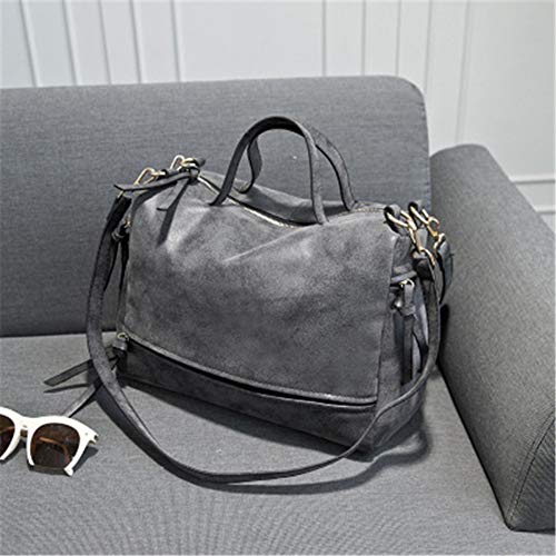 Zgcp Bolso De Mujer Nueva Moda Retro Bolso Grande Bolso De Hombro Bolso 30L