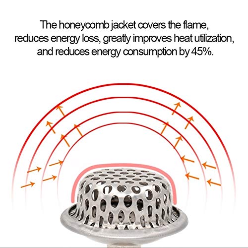 Zhouzl Productos de Camping Horno portátil de Tipo Dividido 11000W Mochila Horno de Tres núcleos Estufa Antiadherente Herramientas de Cocina Productos de Camping