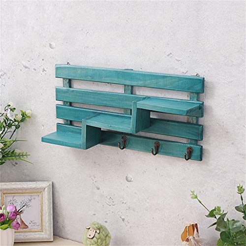 ZHYXJ-Flower Stand Estante para Colgar En La Pared Exhibidor De Madera Coleccionables Macetero Grande para Sala De Estar Oficina De MúLtiples Capas 01