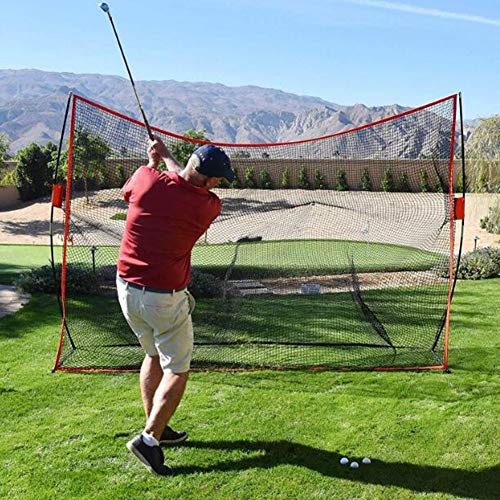 Zidao Chipping Neta Neta de prácticas de Golf, el Swing de prácticas de Golf Plegable al Aire Libre práctica de Corte oscilante Cubierta de Golf Neta Neta ejerce la práctica portátil,Rojo