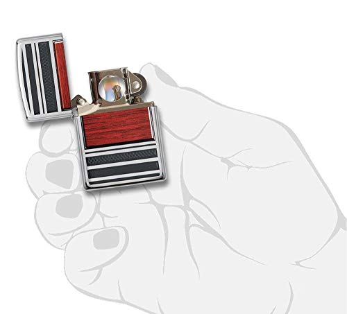 Zippo Pipe - Encendedor de Cocina (Cromo, Madera)