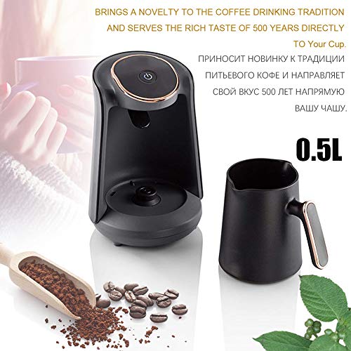 ZR&YW Maker - Cafetera eléctrica inalámbrica de calidad alimentaria, moka hervidor, máquina de café, filtro calorífico para regalo