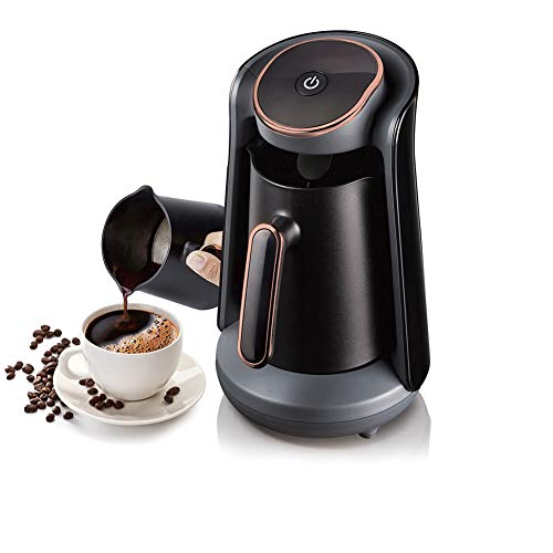 ZR&YW Maker - Cafetera eléctrica inalámbrica de calidad alimentaria, moka hervidor, máquina de café, filtro calorífico para regalo