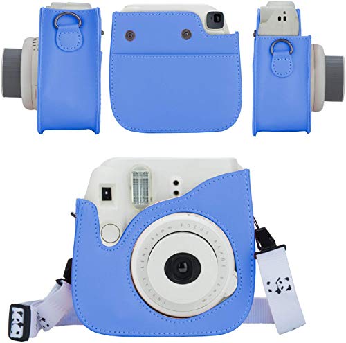 ZWOOS 12 en 1 Accesorios para Instax Mini 9/ Mini 8/ Mini 8+/ Mini 8S Cámara instantánea, Incluida Funda para cámara/Lente Selfie/álbum/Pegatinas/Marcos/Filtros