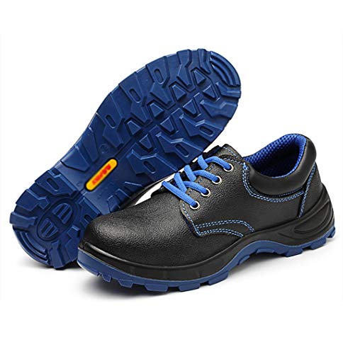 ZYFXZ Zapatos de Seguridad Calzado de algodón liviano de Alta Resistencia Superior a Tope de Invierno para Hombre, Soldador eléctrico, Zapatos de Trabajo Especiales Botas de Trabajo