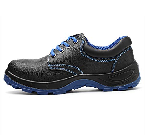 ZYFXZ Zapatos de Seguridad Calzado de algodón liviano de Alta Resistencia Superior a Tope de Invierno para Hombre, Soldador eléctrico, Zapatos de Trabajo Especiales Botas de Trabajo